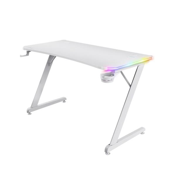 TRUST GXT709W LUMINUS RGB DESKGXT RGB DESK WHT 