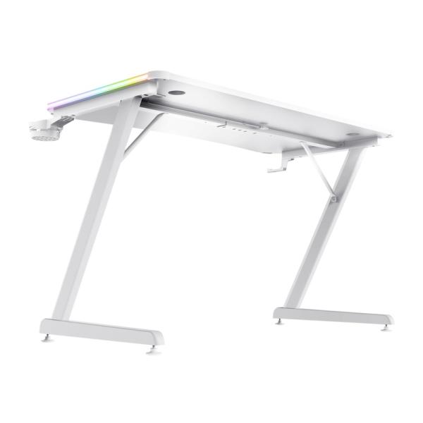 TRUST GXT709W LUMINUS RGB DESKGXT RGB DESK WHT 