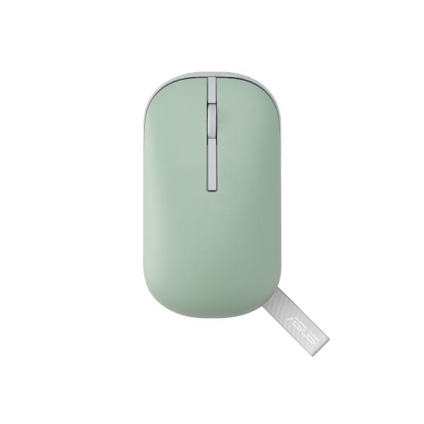 ASUS Marshmallow MD100 Lite/ Cestovná/ Optická/ 1 600 DPI/ USB+BT/ Sivá