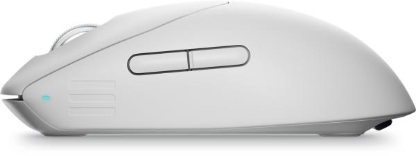Dell Alienware Pre/ Herná/ Optická/ Pre pravákov/ 26 000 DPI/ Drôtová+bezdrôtová/ Biela 