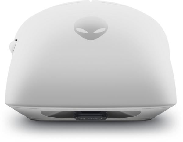 Dell Alienware Pre/ Herná/ Optická/ Pre pravákov/ 26 000 DPI/ Drôtová+bezdrôtová/ Biela 