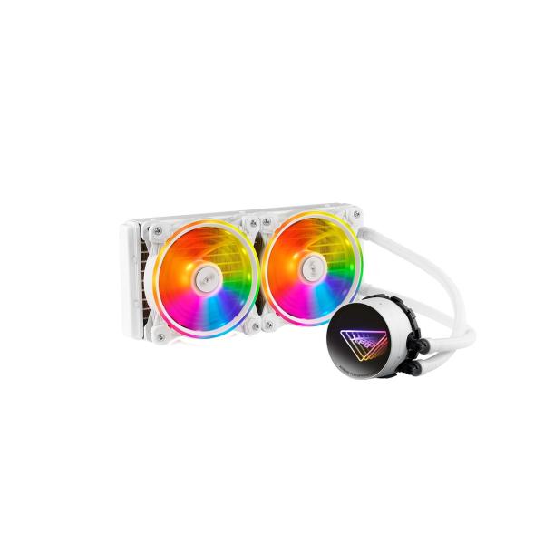ADATA XPG vodní chlazení XPG LEVANTE X 240,  ARGB,  AM5,  LGA1851,  bílá