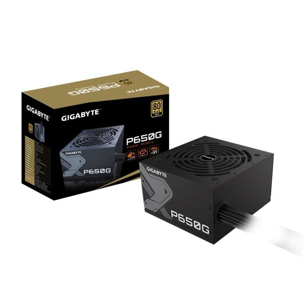 GIGABYTE GP-P650G/ 650W/ ATX/ 80PLUS Gold/ Retail 