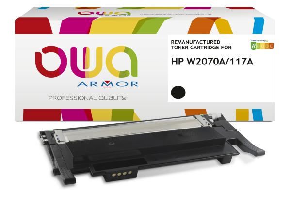 OWA Armor toner kompatibilný s HP W2070A, 117A, 1000st, čierna/ black