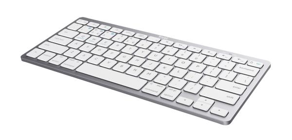 TRUST/ Bezdrôtová Bluetooth/ CZ- SK layout/ Strieborná 