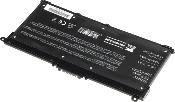 Batéria T6 Power HP 250 G7, 255 G7, 15-cs000, 15-da000, 17-by000, 3600mAh, 41Wh, 3cell, Li-pol 