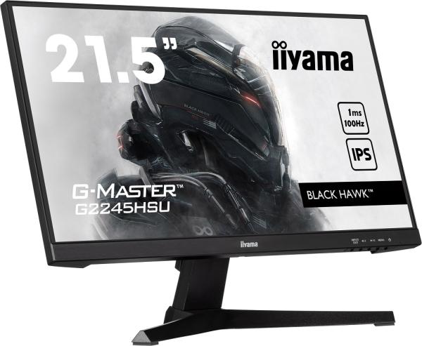 iiyama G-Master/ G2245HSU-B1/ 22"/ IPS/ FHD/ 100Hz/ 1ms/ Black/ 3R 