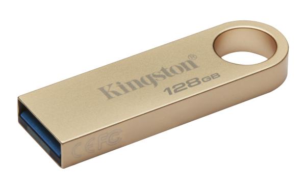 Kingston 128GB DataTraveler DTSE9,  3. Generace,  USB 3.2,  zlatá 