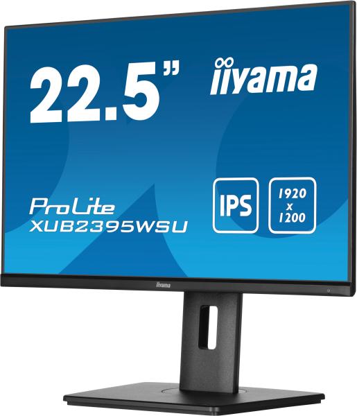 iiyama ProLite/ XUB2395WSU-B5/ 22, 5"/ IPS/ 1920x1200/ 75Hz/ 4ms/ Black/ 3R 