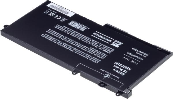 Batéria T6 Power pre Dell Latitude 5280, 5290, 5480, 5490, 5580, 5590, 4450mAh, 51Wh, 3cell, Li-pol 