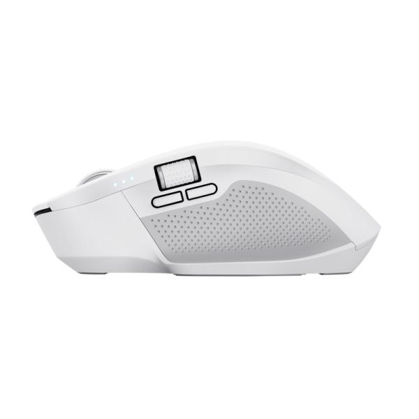 Trust Ozaa+/ Kancelárska/ Optická/ Pre pravákov/ 3 200 DPI/ USB+BT/ Biela 