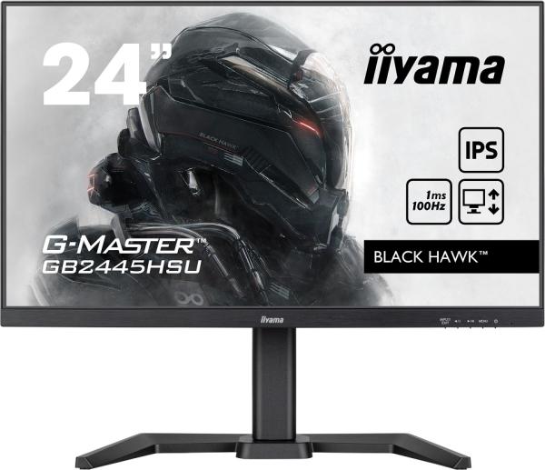 iiyama G-Master/ GB2445HSU-B1/ 24"/ IPS/ FHD/ 100Hz/ 1ms/ Black/ 3R