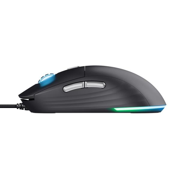 Trust GXT 925 REDEX II/ Herná/ Laserová/ Pre pravákov/ 10 000 DPI/ Drôtová USB/ Čierna 