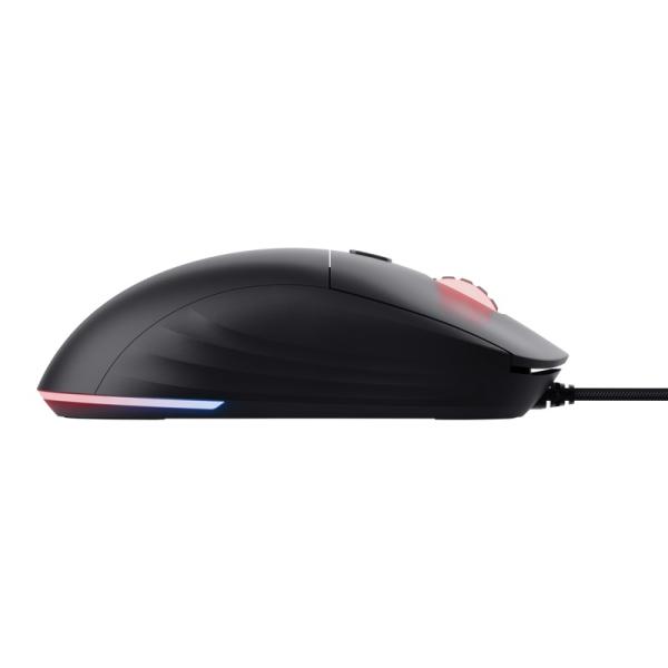 Trust GXT 925 REDEX II/ Herná/ Laserová/ Pre pravákov/ 10 000 DPI/ Drôtová USB/ Čierna 
