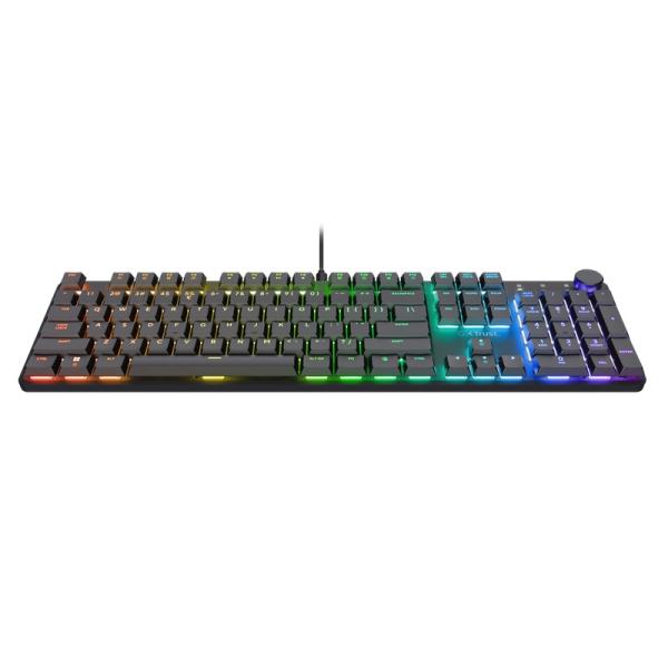 Trust Gaming GXT 866 Torix/ Drôtová USB/ US layout/ Čierna 