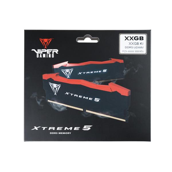 Patriot Viper Xtreme 5/ DDR5/ 48GB/ 8200MHz/ CL38/ 2x24GB/ Black 