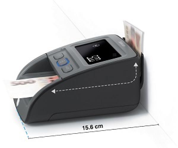 Detektor falzifikátov bankoviek SAFESCAN 155-S, čierny 