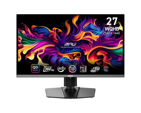 MSI MPG/ 271QRX/ 26, 5"/ QD-OLED/ QHD/ 360Hz/ 0, 03ms/ Black/ 2R