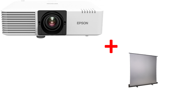 Epson EB-L720U + plátno Avelli Premium 221x124/ 3LCD/ 7000lm/ WUXGA/ 2x HDMI/ LAN