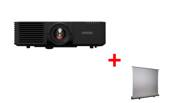 EPSON EB-L775U + plátno Avelli Premium 221x124/ 3LCD/ 7000lm/ WUXGA/ 2x HDMI