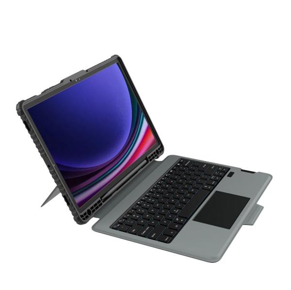 Nillkin Bumper Combo Keyboard Case (Backlit Version) pre Samsung Tab S9+ Black 