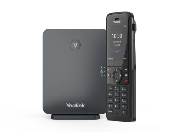 Yealink W78P, IP DECT báze+ručka, PoE, 2, 4" bar.disp., až 10 ruček