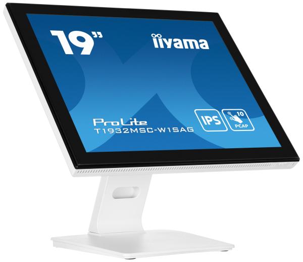 19" iiyama T1932MSC-W1SAG: IPS, SXGA, PCAP, HDMI, DP,  