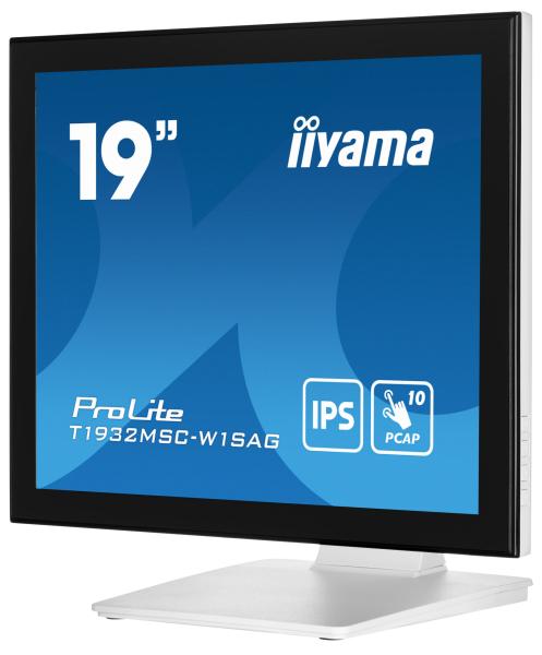 19" iiyama T1932MSC-W1SAG: IPS, SXGA, PCAP, HDMI, DP,  