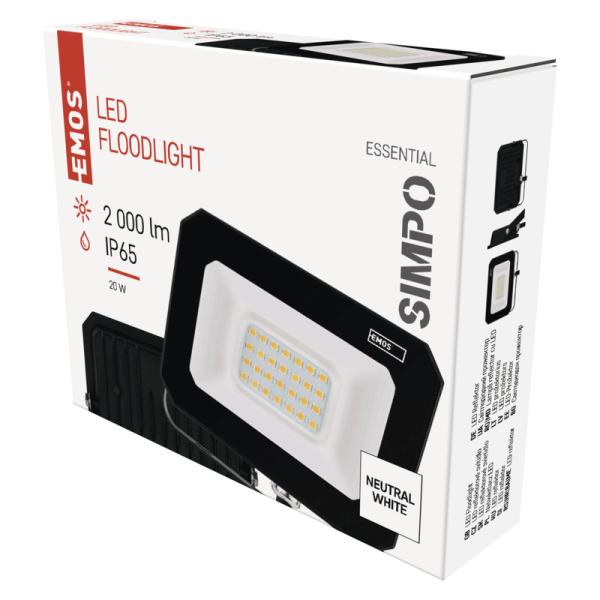 EMOS LED REFLEKTOR SIMPO 20W, 2000Lm, 4000K 