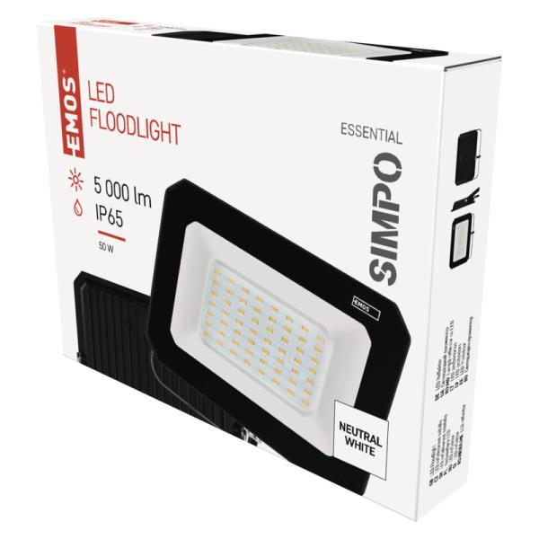 EMOS LED REFLEKTOR SIMPO 50W, 5000Lm, 4000K 