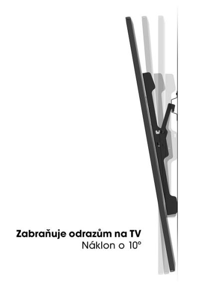 Vogel&quot;s MA 3010 nástěnný LCD držák, 32-65", náklon 