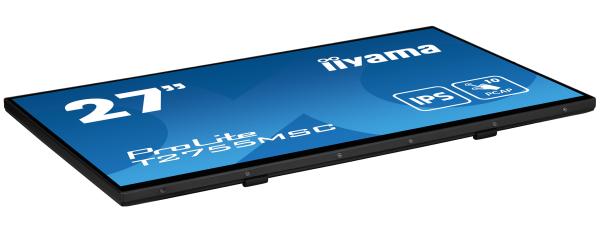 27" iiyama T2755MSC-B1: IPS, FHD, PCAP, Webcam 