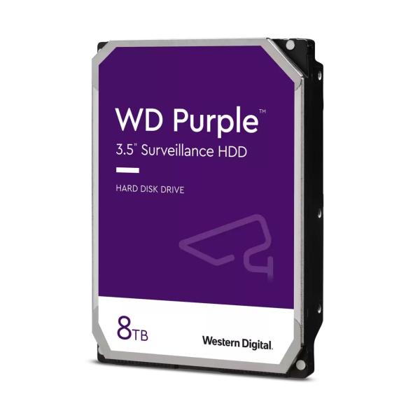WD Purple/ 8TB/ HDD/ 3.5"/ SATA/ 5400 RPM/ 3R