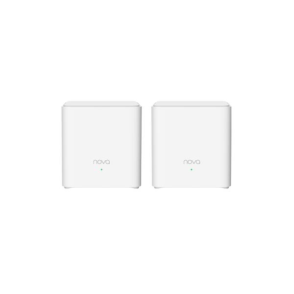 Tenda Nova EX3 (2-pack) WiFi 6 AX1500 Mesh Gigabit systém, 4xGLAN/ GWAN, WPA3, VPN, CZ aplikácie 