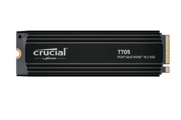 Crucial T705/ 4TB/ SSD/ M.2 NVMe/ Černá/ Heatsink/ 5R