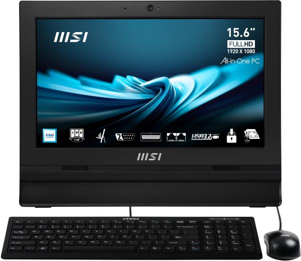 MSI Pro/ AP162T ADL/ 15, 6"/ FHD/ T/ N100/ 4GB/ 128GB SSD/ UHD/ W11P/ Black/ 3R