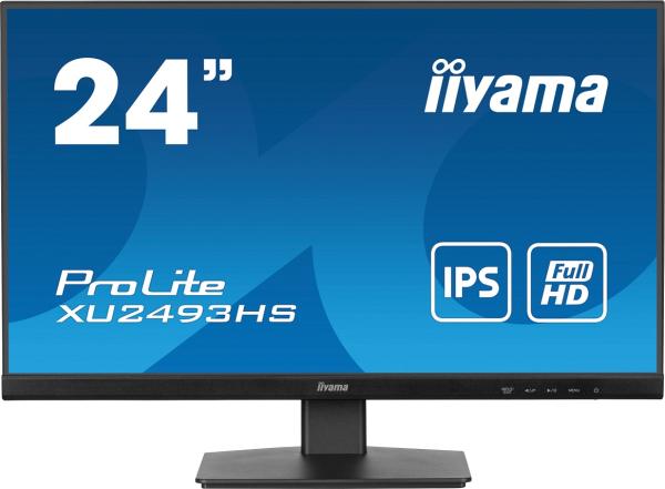 iiyama ProLite/ XU2493HS-B6/ 23, 8"/ IPS/ FHD/ 100Hz/ 0, 5ms/ Black/ 3R