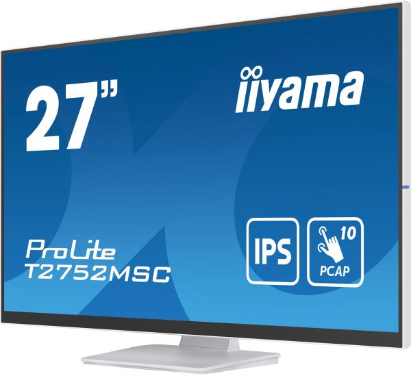 27" iiyama T2752MSC-W1:IPS, FHD, PCAP 