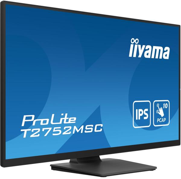 27" iiyama T2752MSC-B1:IPS, FHD, PCAP 