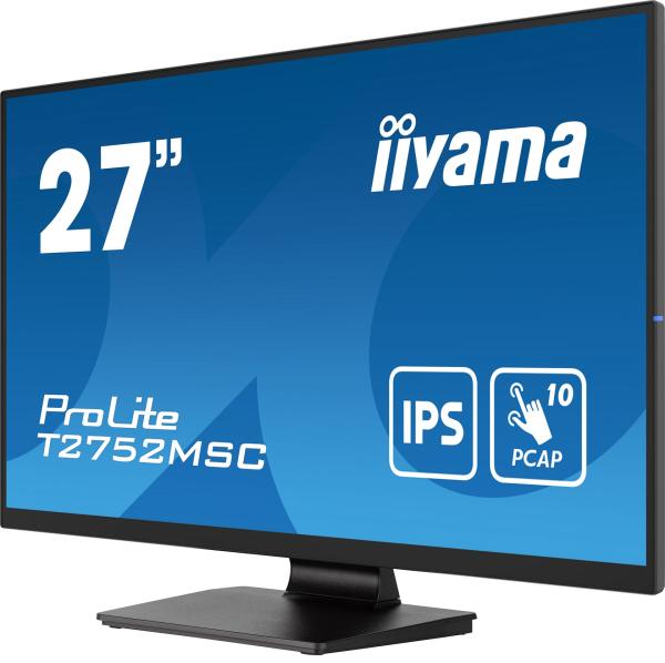 27" iiyama T2752MSC-B1:IPS, FHD, PCAP 