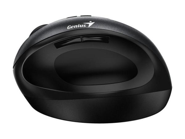 Genius Ergo 8300S/ Vertikálna/ Optická/ Pre pravákov/ 1 600 DPI/ Bezdrôtová USB/ Čierna 