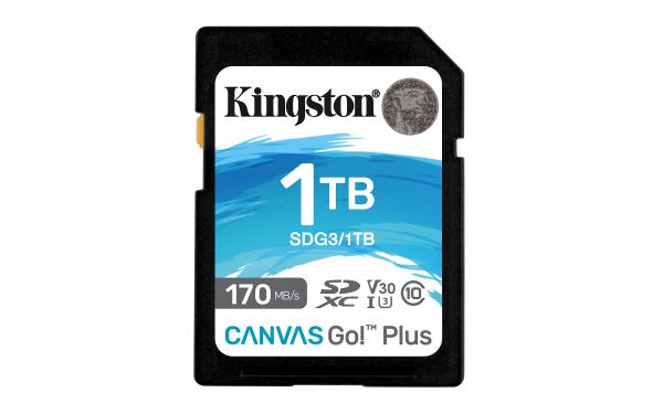 Kingston Canvas Go Plus/ SDXC/ 1TB/ UHS-I U3 / Class 10