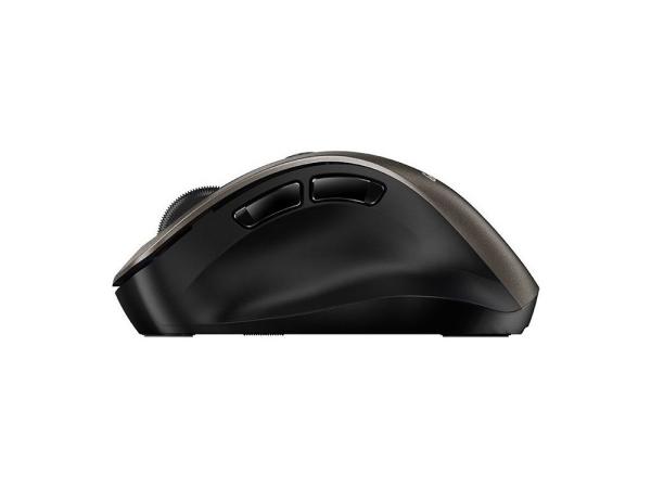 Genius Ergo 9000S/ Ergonomická/ Optická/ Pre pravákov/ 2 400 DPI/ USB+BT/ Champagne Titanium 