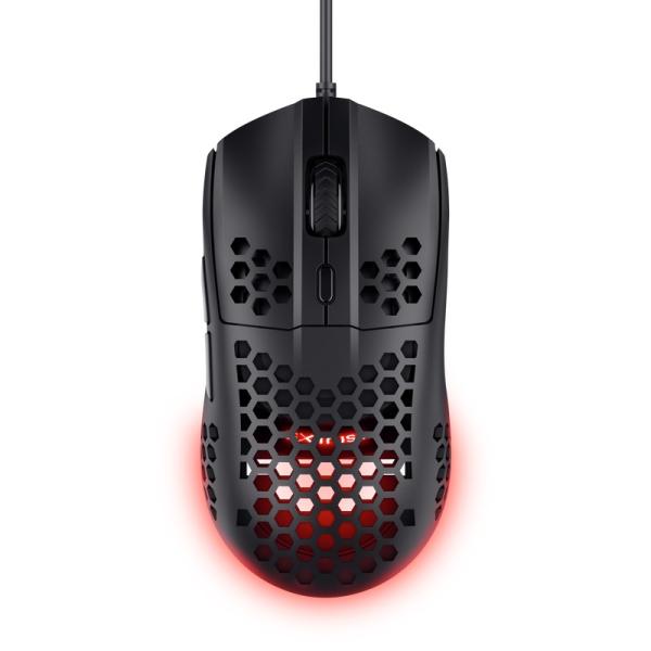 Trust Gaming GXT 928 Helox/ Herná/ Optická/ Pre pravákov/ 6 400 DPI/ Drôtová USB/ Čierna