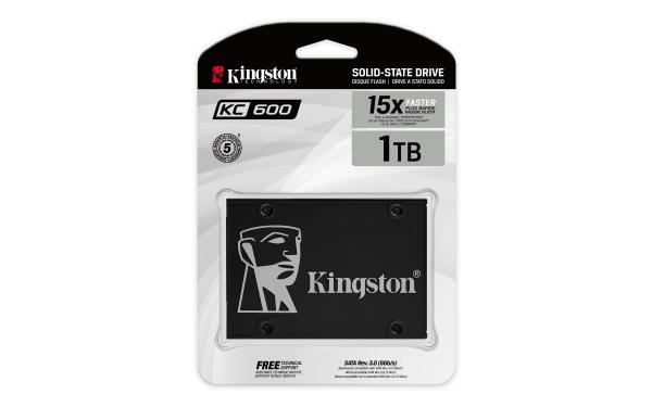 Kingston KC600/ 1TB/ SSD/ 2.5"/ SATA/ 5R 