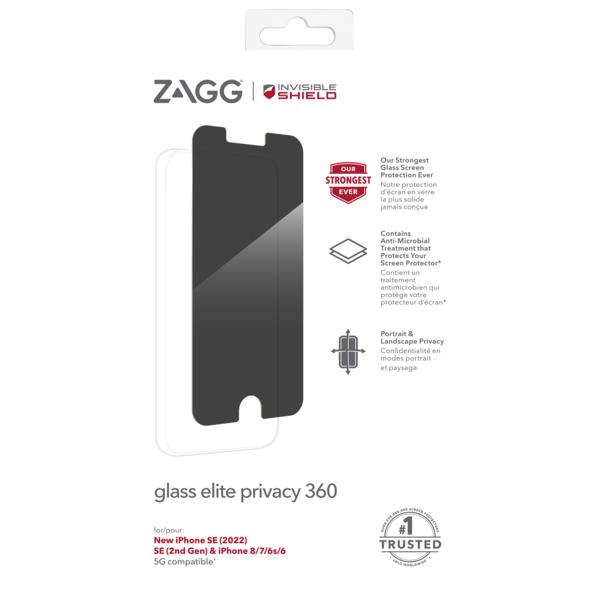 ZAGG Invisible Shield Elite Privacy 360 sklo iPhone SE/ 6/ 7/ 8