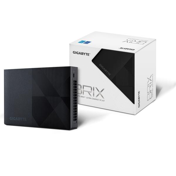 Gigabyte Brix/ GB-BNIP-N100/ Ultra SFF/ N100/ bez RAM/ UHD/ bez OS/ 3R 