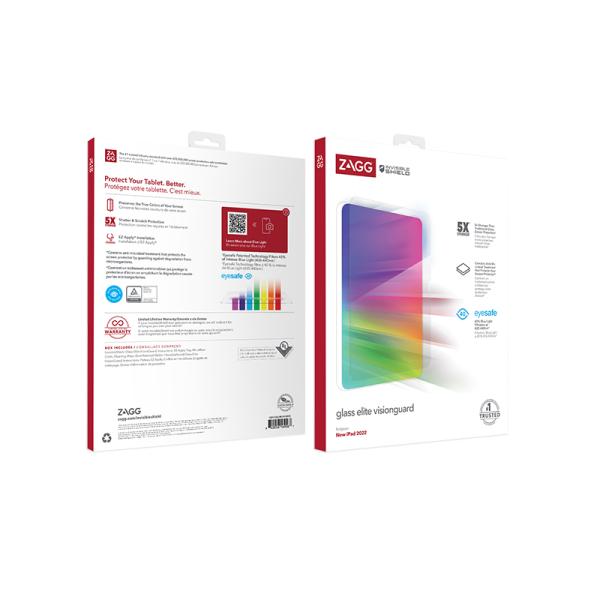 ZAGG Invisible Shield Elite VisionGuard sklo Apple iPad 10.9 2022 