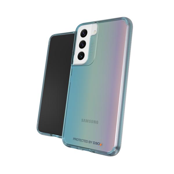 ZAGG GEAR4 Milan kryt Samsung S22 transparentná tyrkysová 