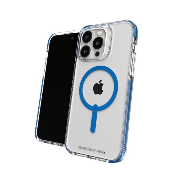 GEAR4 Santa Cruz Snap kryt iPhone 14 Pro Max modrý 